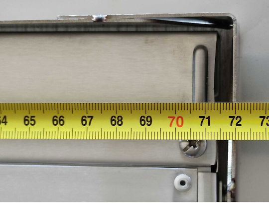 Grandhall Grandpro Usa Cadru Încorporat Din Oțel Inoxidabil 81 X 57 X 4 Cm Bucătărie Insulă În Aer Liber Grandhall A08001005t Elite 4b Argintiu