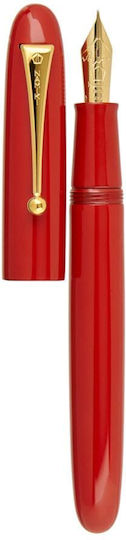 Pilot Namiki Emperor Urushi Lacquer Writing Pen Medium Red with Blue Ink