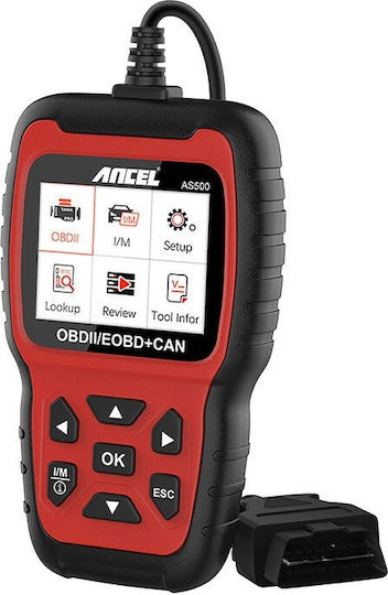 Ancel Fahrzeugdiagnosewerkzeug Digital OBD 2 mit mit Kabel