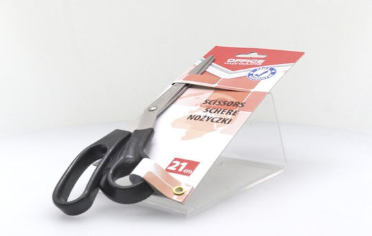 Office Products Scissors for Crafts 21cm with Metallic Blade Black 1pcs