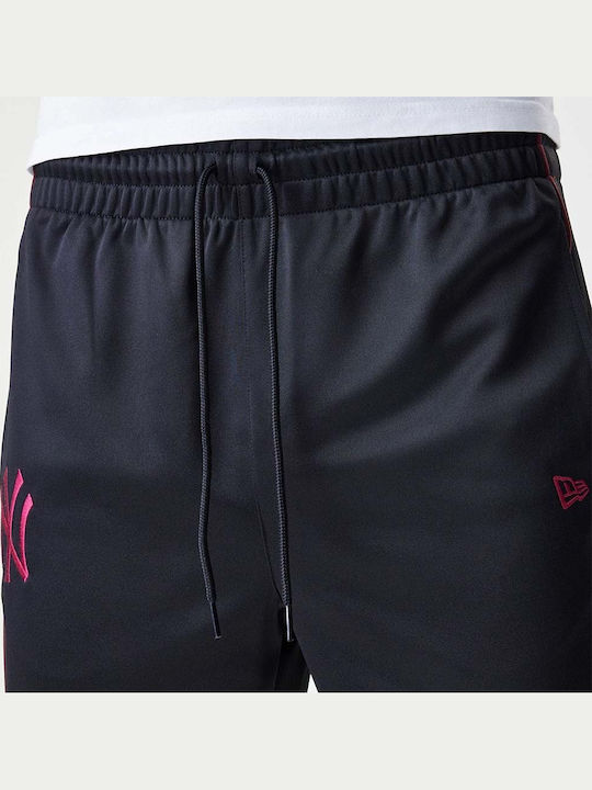 New York Yankees Mlb Jogginghose Glänzend Black - Red