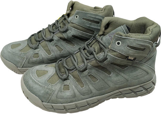 Militärische Halb-Stiefel aus Mesh Khaki 920709