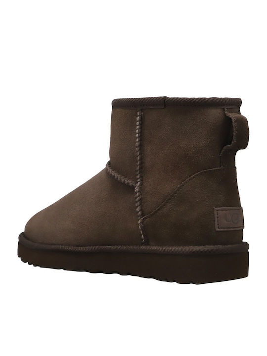 Classic Mini II Women's Ankle Boots Dusted Cocoa