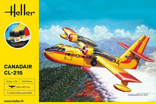 Heller Starter Kit Canadair Cl-215 In 1:72