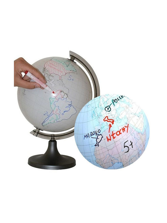 25 Cm Outline Globe Painting