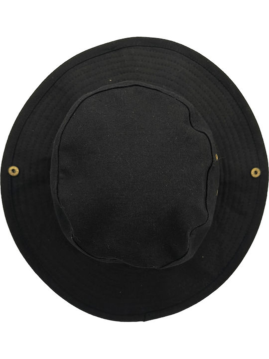 Gift-Me Γυναικείο Καπέλο Bucket Μαύρο