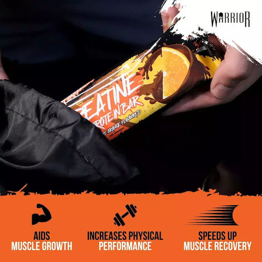 Warrior Creatine Μονοϋδρική Κρεατίνη Chocolate Orange 75gr