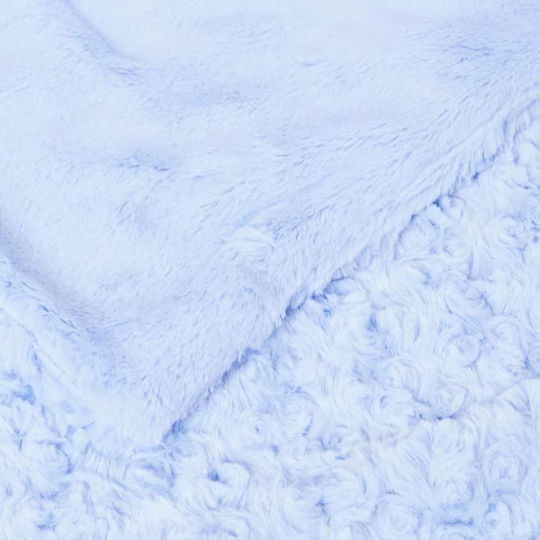 Mayoral Blanket Nursery Swaddling Blankets Light Blue 80x100cm