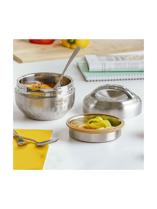 Nava Lunchbox Isolierte Lunchbox Inox Silber 1000ml 1Stück