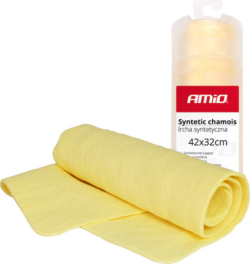 AMiO Chamois Synthetic Car Cleaning Leather 42x32cm
