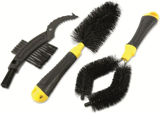 Dunlop Σετ 3 Βούρτσες Καθαρισμού
