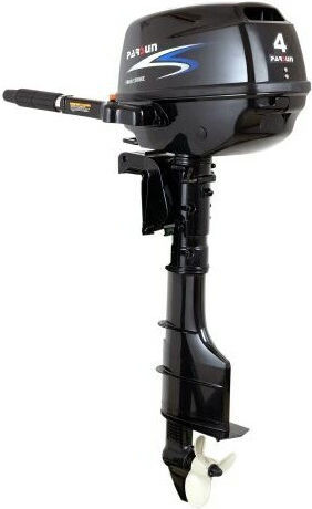 Parsun Parsun Marine-Außenbordmotor Benzin 4 Schlaganfall mit Pferdestärke 4hp & Schub 24,5 lbs