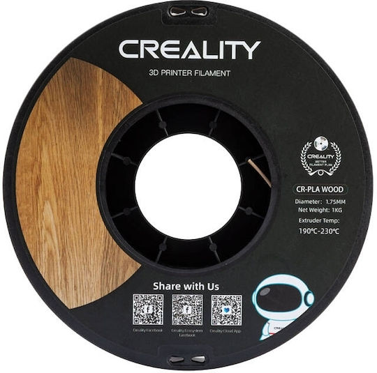 Creality3D CR Wood 3D Printer Filament 1.75mm White Pine 1kg
