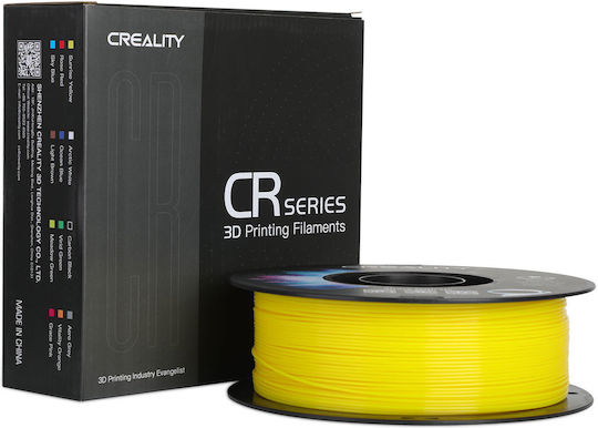 Creality3D PETG 3D Printer Filament 1.75mm Yellow 1kg 1pc Spool