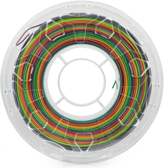 Creality3D PLA Филамент За 3D Принтер 1.75mm Rainbow 1kg 1бр (Макарa)