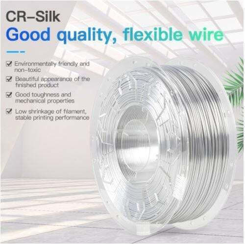 Creality3D CR PLA 3D Printer Filament 1.75mm Silk White 1kg