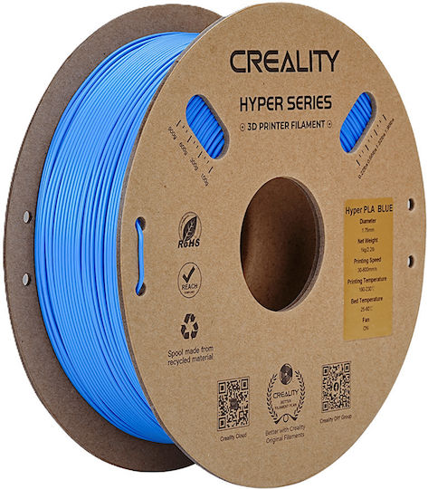 Creality3D Hyper HS-PLA 3D Printer Filament 1.75mm Blue 1kg 1pcs Spool