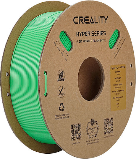 Creality3D HS-PLA 3D Printer Filament 1.75mm Green 1kg 1pcs Spool