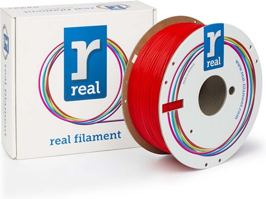 Real Filament PLA 3D Printer Filament 1.75mm Red 1kg 1pc Spool