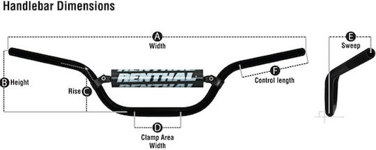 Renthal Fat Bar 934 36 KTM 934-01-BK