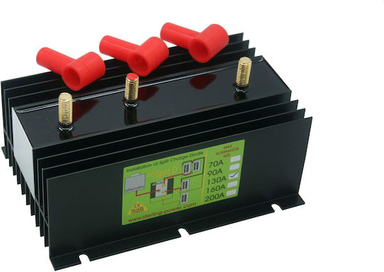 Eval Pro Split Boat Battery Separator Charger Separator-Battery Balancer 160A