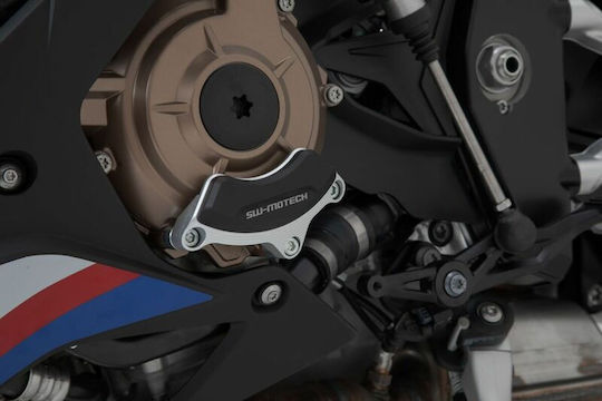 SW-Motech Motorcycle Engine Cover Protector Black