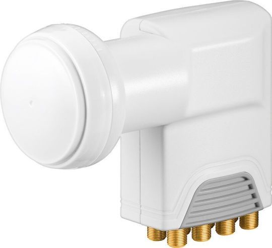Goobay Universal Octo LNB LNB Octo (8 Εξόδων) με Χαμηλό Όριο Θορύβου 0.1dB