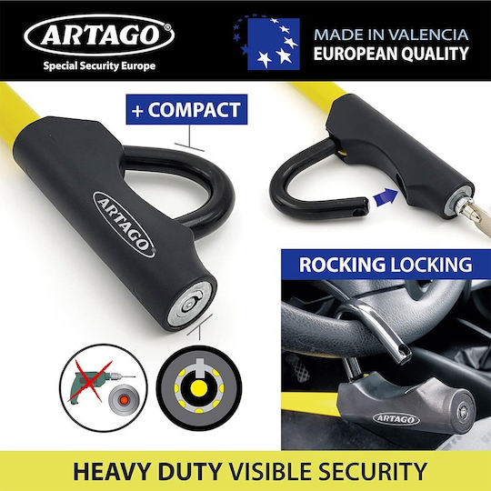 Artago Anti-theft Car Steering Wheel Lock