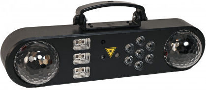Audio Club Laser Wash LED RGB / Κόκκινο / Πράσινο