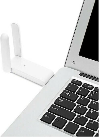 Wireless USB Network Adapter Antenna Wifi 5GHz AC1200 Dual Band 866Mbps 802.11ac White