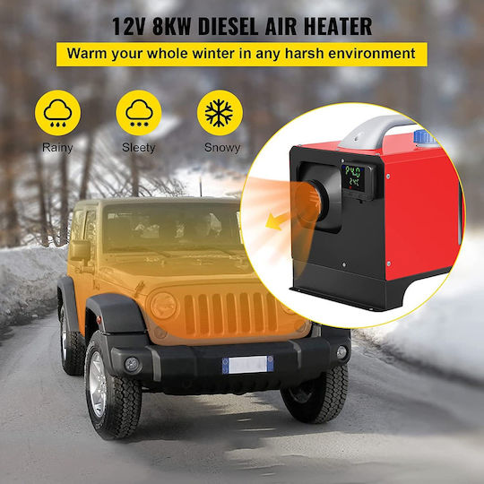 Vevor Αερόθερμo Αυτοκίνητου Πετρελαίου 8000W