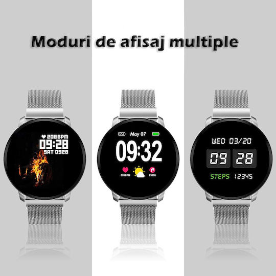 FiT Smartwatch with Heart Rate Monitor (Black)