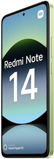 Xiaomi Redmi Note 14 4G Dual SIM (8GB/256GB) Lime Green