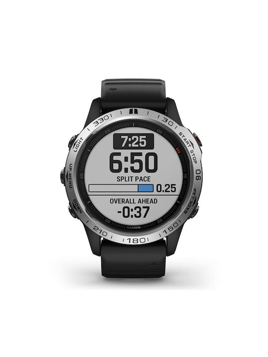 Schutz-Bezel in Silber Farbe für Garmin Fenix 6 Schutz-Bezel in Silber Farbe für Garmin Fenix 6