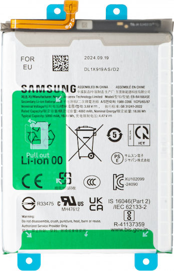 Genuine Samsung Galaxy A26 5g A266 A16 5g A166 Gh82-37053a Mobile Phone Battery Service Pack