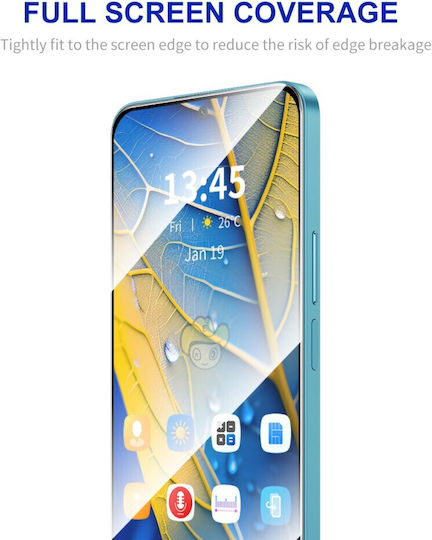 Enkay Easy Install Full Glue Tempered Glass Samsung Galaxy A36 5g A56 5g Black