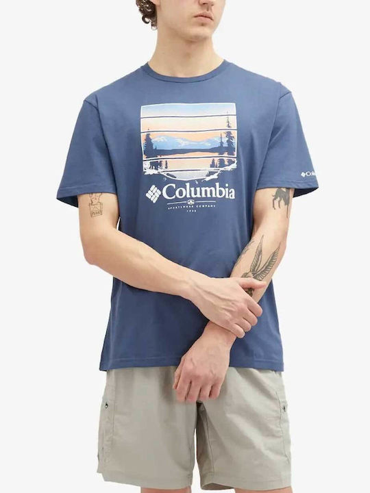 Path Lake Ii T-shirt Μπλε
