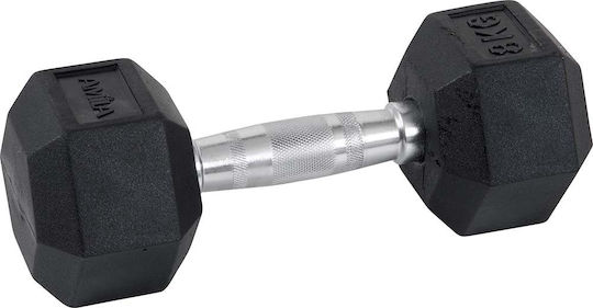 AMILA Dumbbell Hexagon Rubber 1 x 5kg