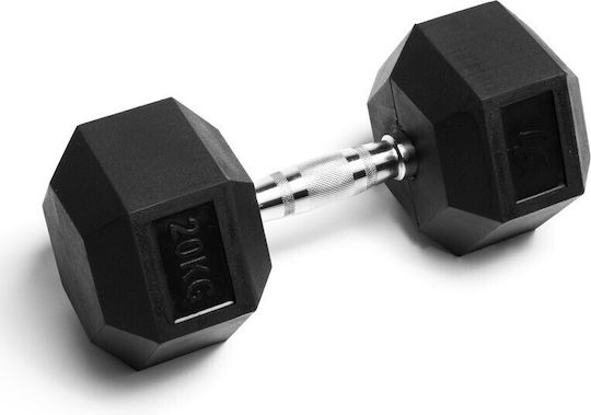 Optimum Hexagon Dumbbell 1 x 17.5kg