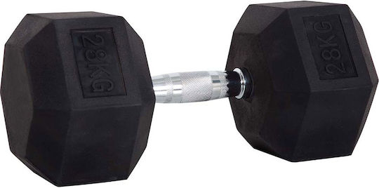 AMILA Βαράκι Εξάγωνο Λαστιχένιο 1 x 37.5kg