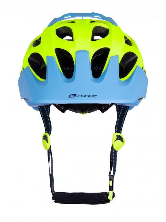Force Raptor Bicycle Helmet Mountain Green