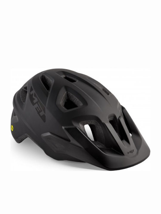 MET Echo Bicycle Helmet Mountain with MIPS Protection Black