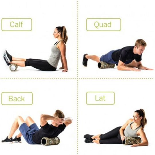 Trigger Point Grid Κύλινδρος Μασάζ Πολύχρωμος 33cm