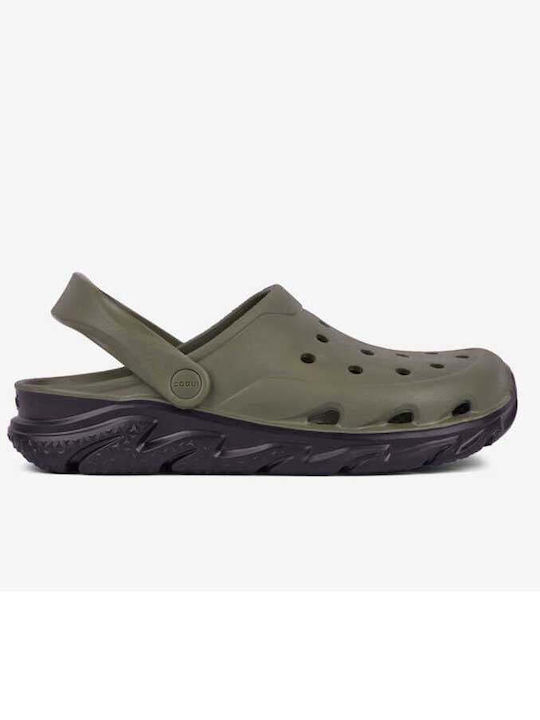 Coqui Men's Clogs Green