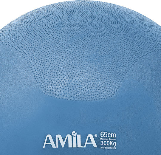 AMILA Pilates Ball 65cm 1.1kg In Blue Colour