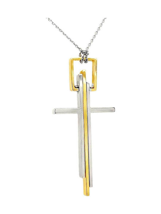 Xryseio Women's Gold Cross 18K