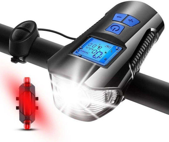 Wiederaufladbar Fahrradlicht-Set