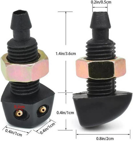 Carner Car Windshield Wiper Nozzle