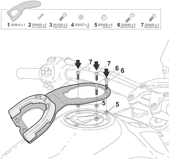 Shad Tankhalterungen für Yamaha E-Commerce-Website