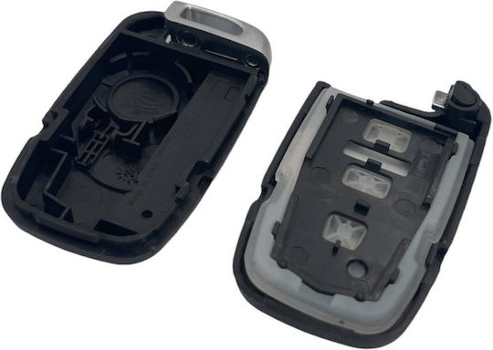 Carcasă telecomandă auto cu 3 butoane pentru Inteligent / Hyundai / Kia
